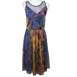 Candalate Sleeveless Floral Dress SZ Medium